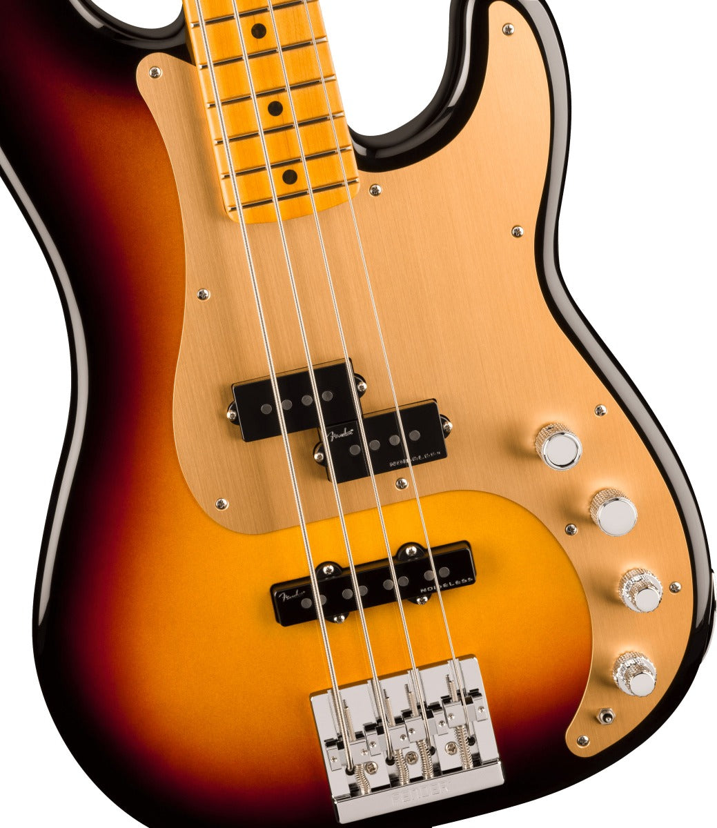 Fender American Ultra II Precision Bass, Maple Fingerboard in Ultraburst