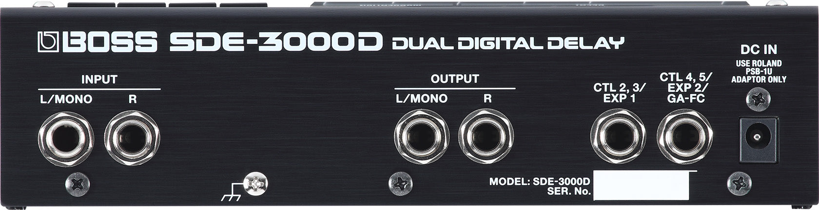 BOSS SDE3000D Dual Digital Delay Pedal