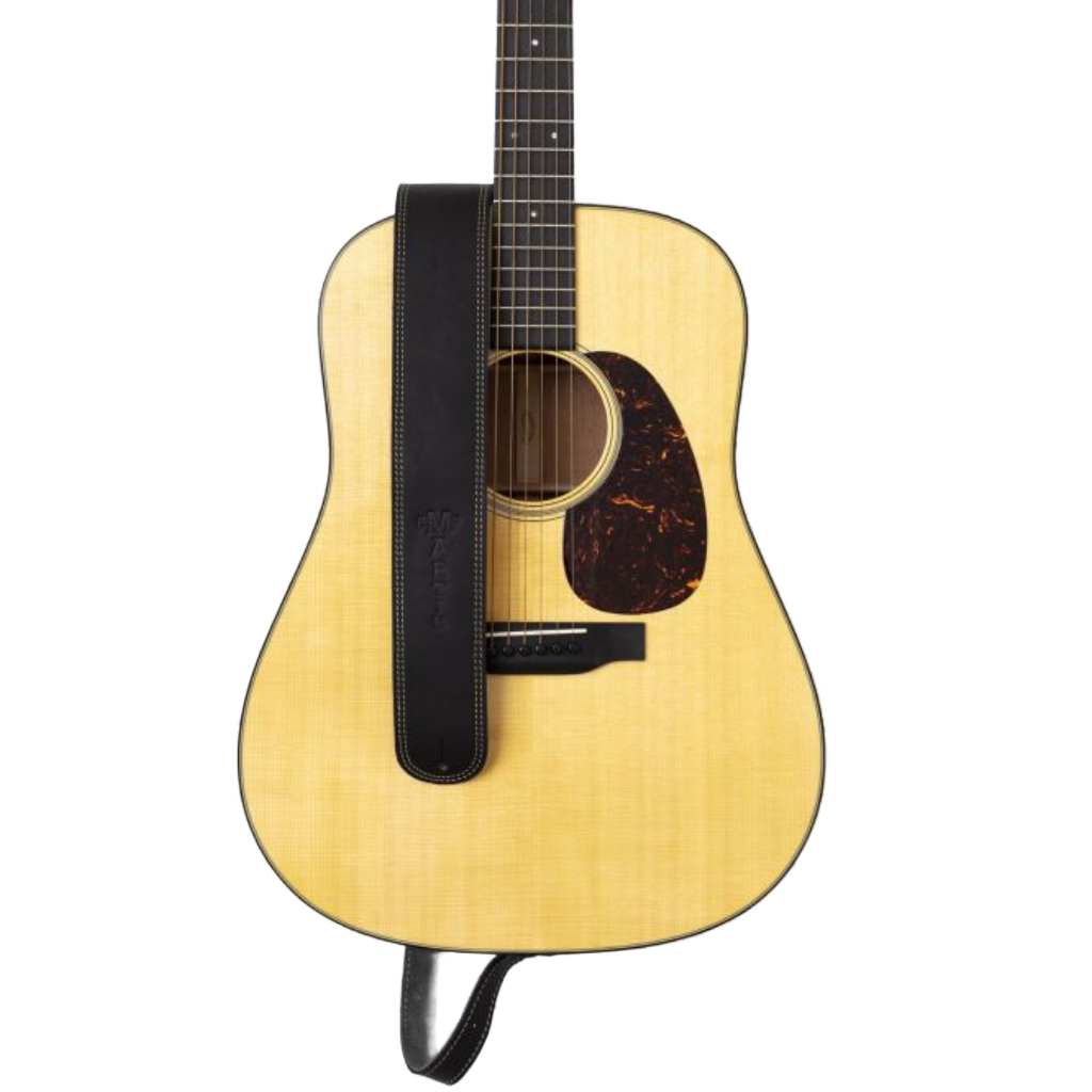 Martin Baseball Glove Leather Strap in Black