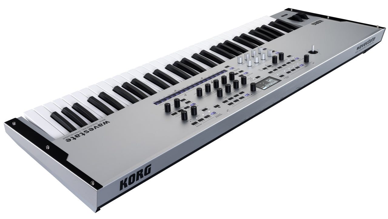 KORG wavestate SE 61 Note Wave Sequencing Synthesizer with Case Platinum