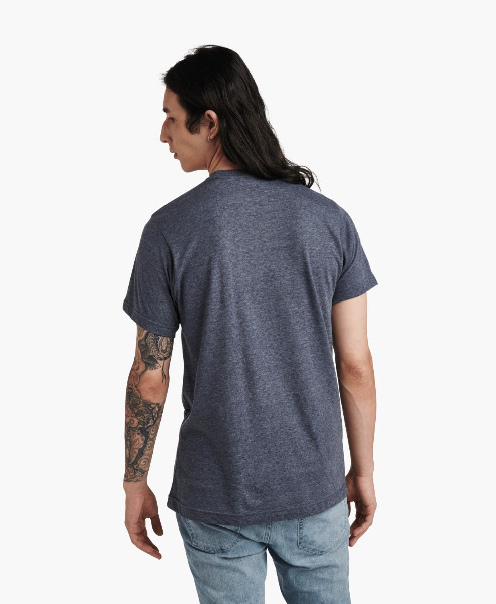 Fender Since 1954 Strat M Size T-Shirt in Blue Smoke