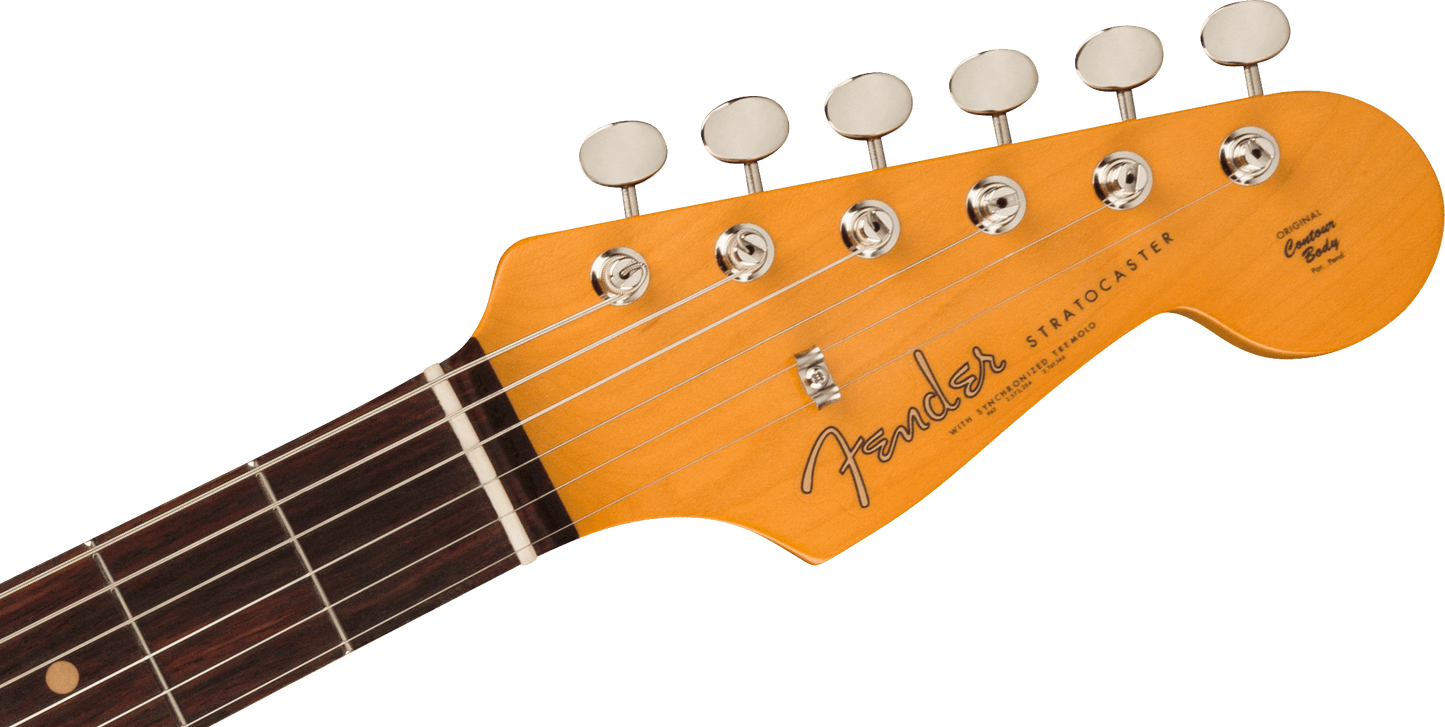 Fender American Vintage II 1961 Stratocaster, Rosewood Fingerboard in Olympic White