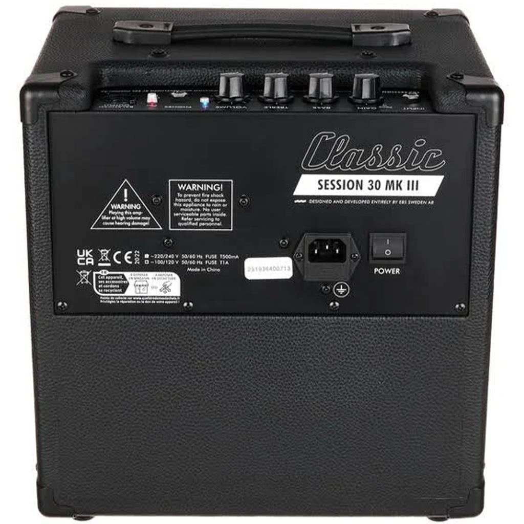 EBS Session 30 Mk3 1x8" 30W Bass Combo Amp