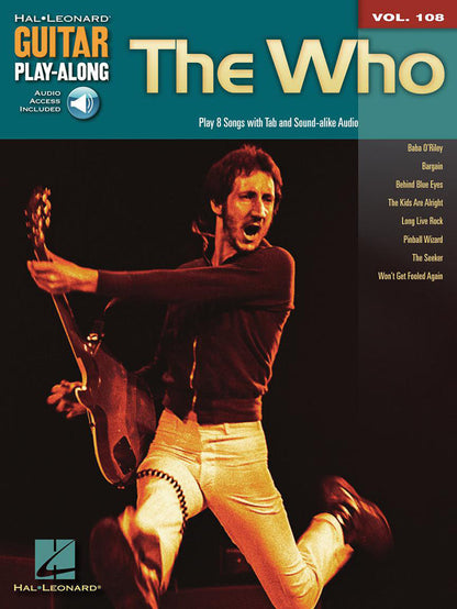 The Who Guitar Playalong Volume 108 BK/OLA