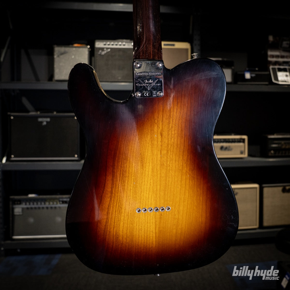 Fender Custom Shop Limited Edition '50s Telecaster Thinline Journeyman Relic with Closet Classic Hardware in Wide-Fade 2-Color Sunburst