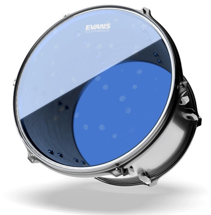Evans Hydraulic 8" Blue Tom Drum Head