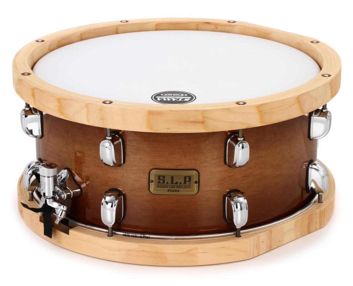 TAMA S.L.P. Studio Maple 14"x6.5" Snare Drum in Sienna Lacquer Finish