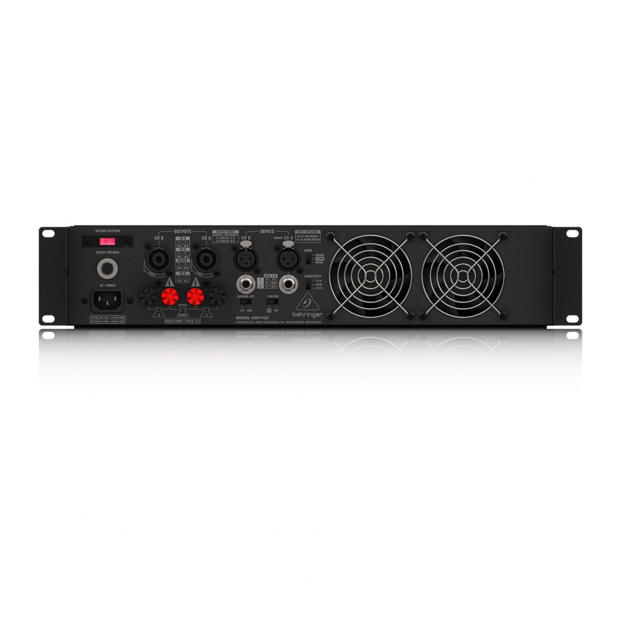 Behringer KM1700 1700W Power Amplifier