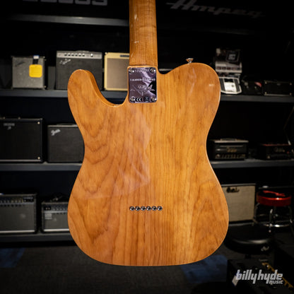 Fender Custom Shop Limited Edition Knotty Tele NOS Electric Guitar in Aged Teal Green Transparent