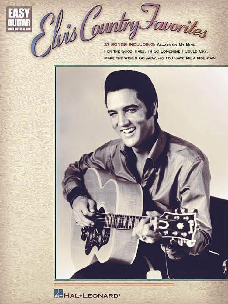 Elvis Presley Elvis Country Favorites Guitar Tab