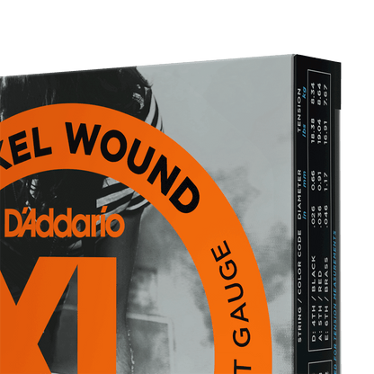 D'Addario EXL110 3D Nickel Wound 3 Sets Electric Guitar Strings Regular Light 10-46 Gauge