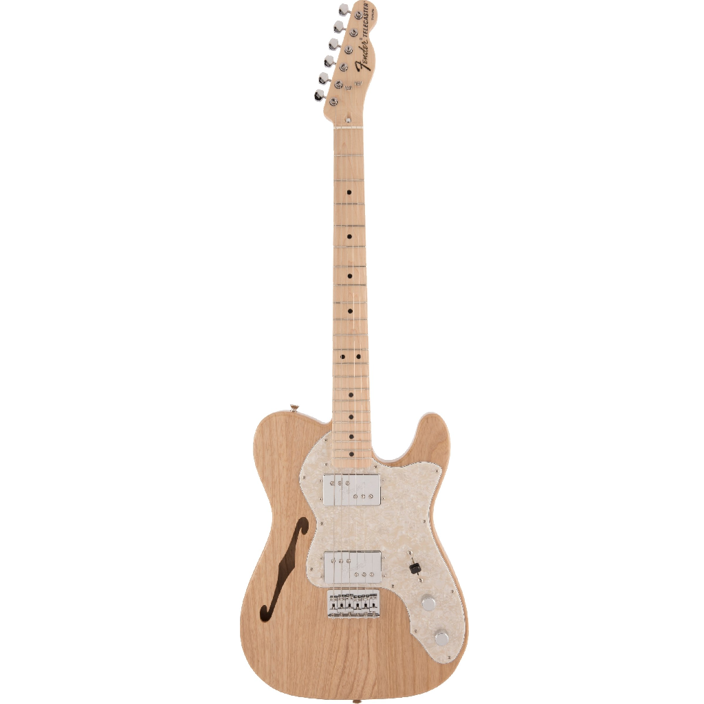 Fender Made in Japan Traditional 70s Telecaster Thinline, Maple Fingerboard in Natural