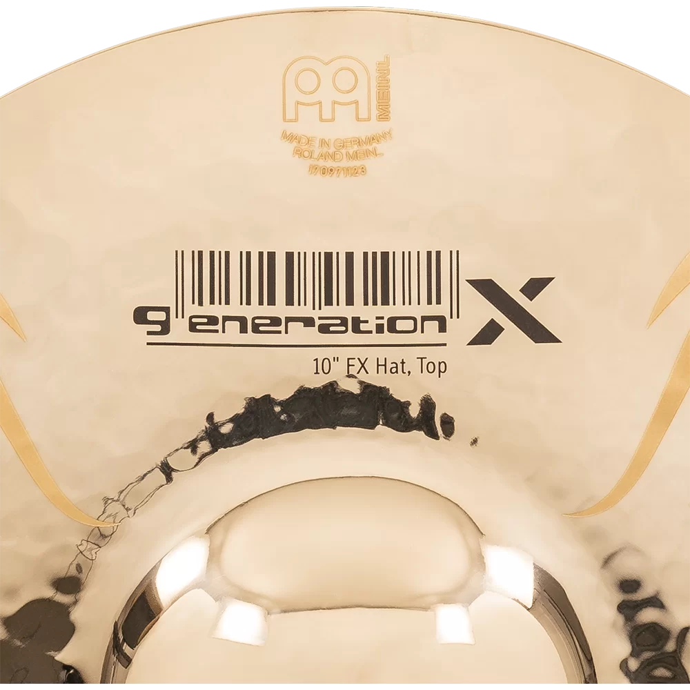 Meinl Cymbals Generation X 10" FX HiHats