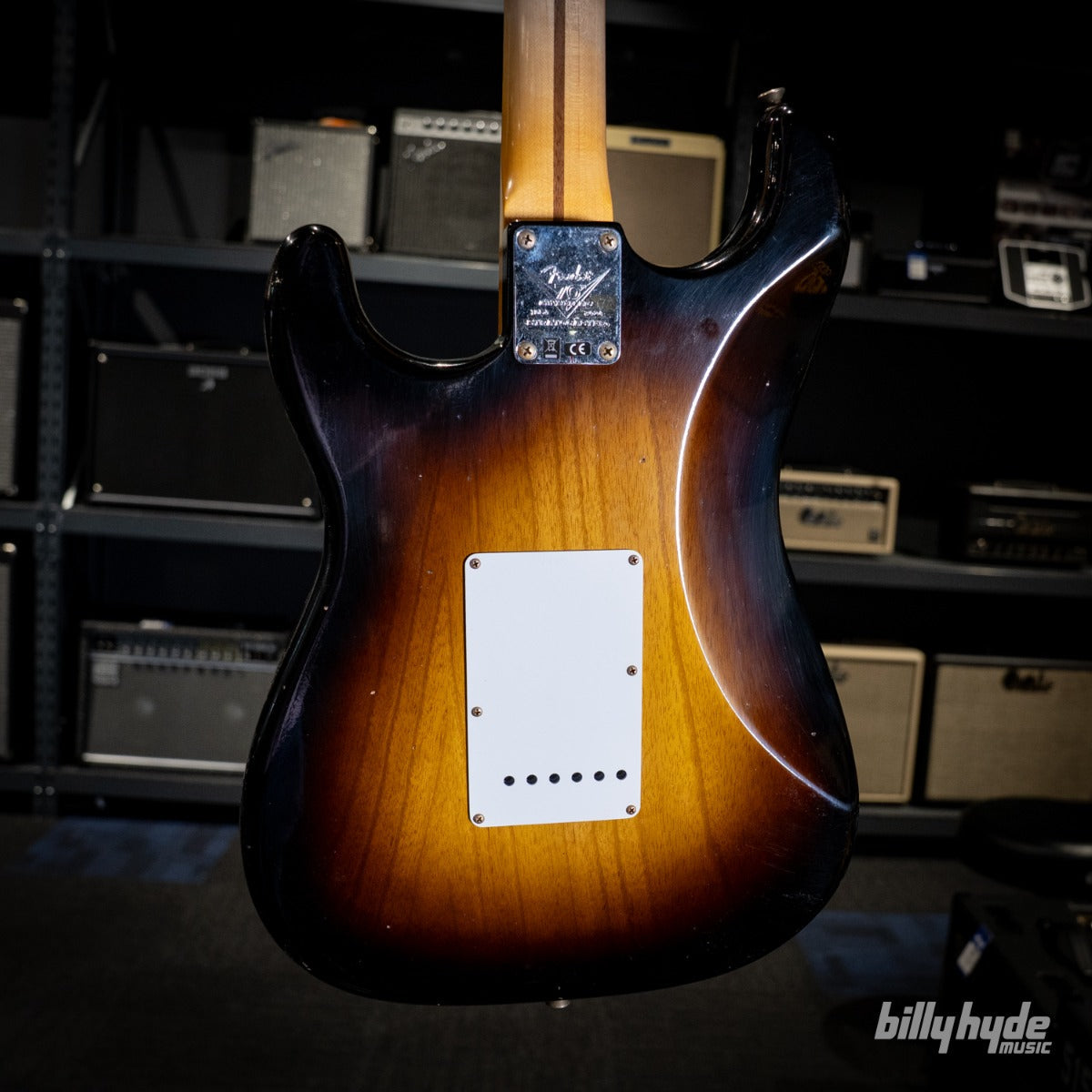 Fender Custom Shop Limited Edition 70th Anniversary 1954 Stratocaster Journeyman Relic Electric Guitar in Wide-Fade 2-Color Sunburst