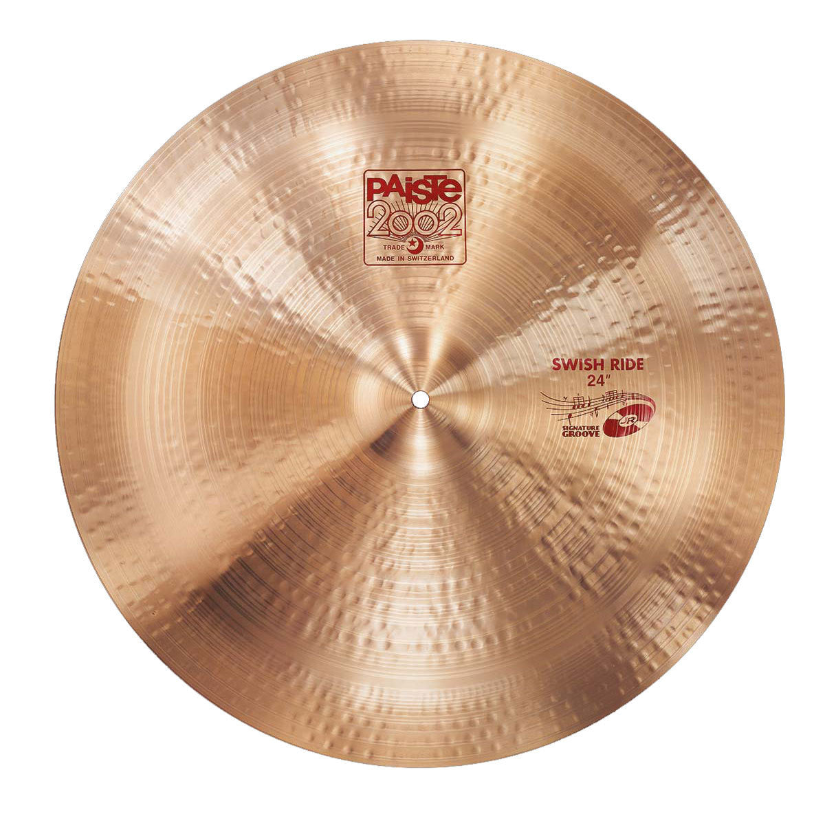 Paiste 2002 Series John Robinson Signature Groove Swish Ride 24"
