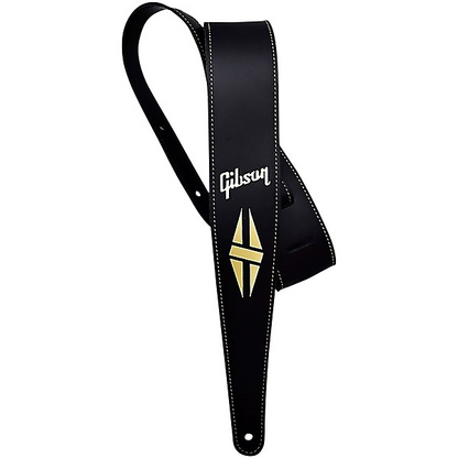 Gibson The Split Diamond Guitar Strap in Black