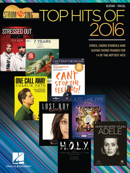 Top Hits Of 2016 Strum & Sing Guitar