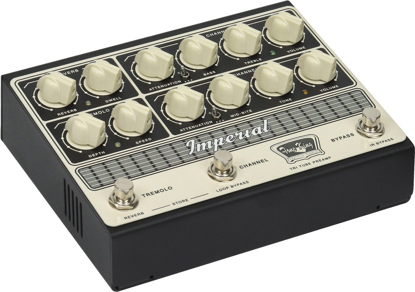 Tone King Imperial Dual Channel Tube Preamp Pedal