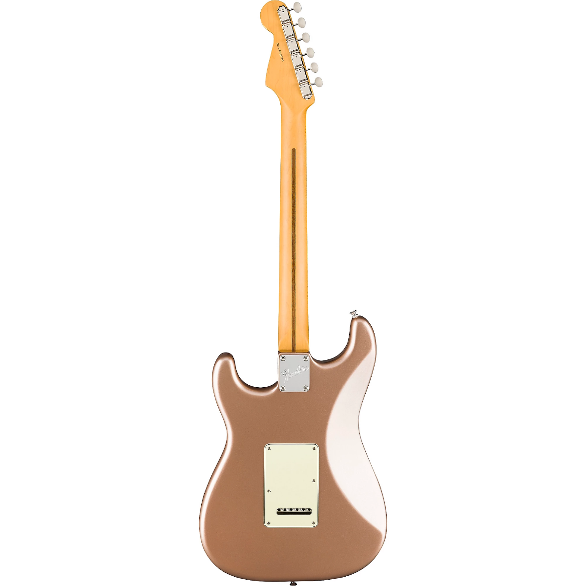 Fender American Professional Classic Stratocaster Electric Guitar, Maple Fingerboard in Faded Firemist Gold