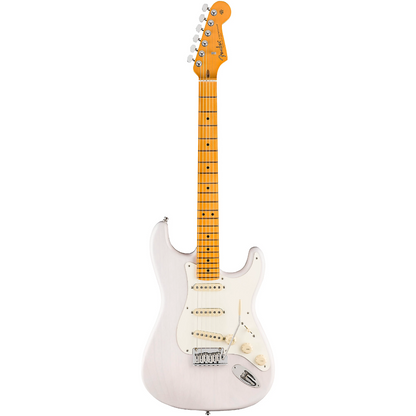 Fender American Ultra Luxe Vintage '50s Stratocaster Electric Guitar, Maple Fingerboard in White Blonde