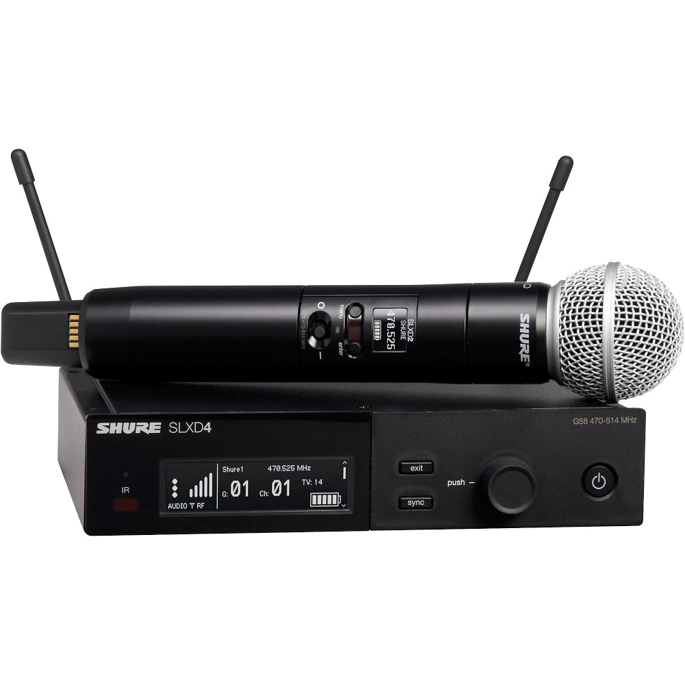 Shure SLXD24 & SM58 Digital Wireless Microphone System