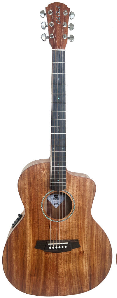 Cole Clark SAN1EC BLBL Studio Grand Auditorium Acoustic Electric Guitar