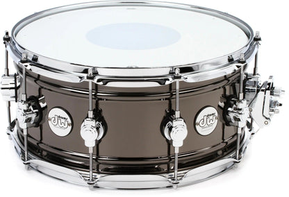 DW Design Series 6.5" x 14" Black Nickel Over Brass Snare Drum