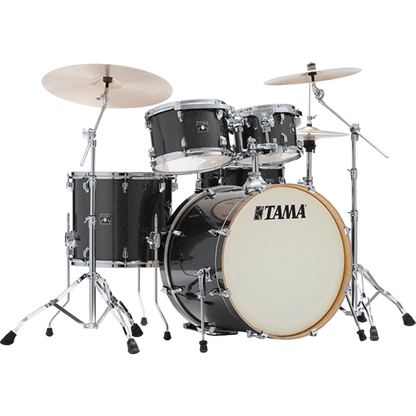 TAMA Superstar Classic 5 Piece Shell Pack in Midnight Gold Sparkle