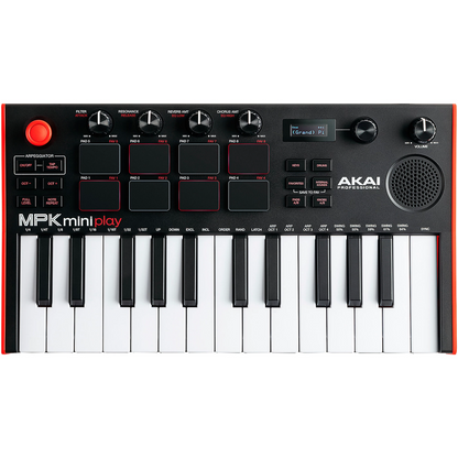 AKAI Mini Play MK3 Battery Powered Mini Controller with Sounds