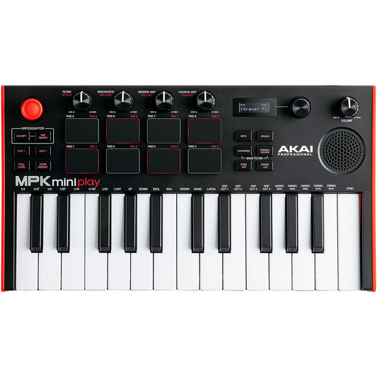 AKAI Mini Play MK3 Battery Powered Mini Controller with Sounds