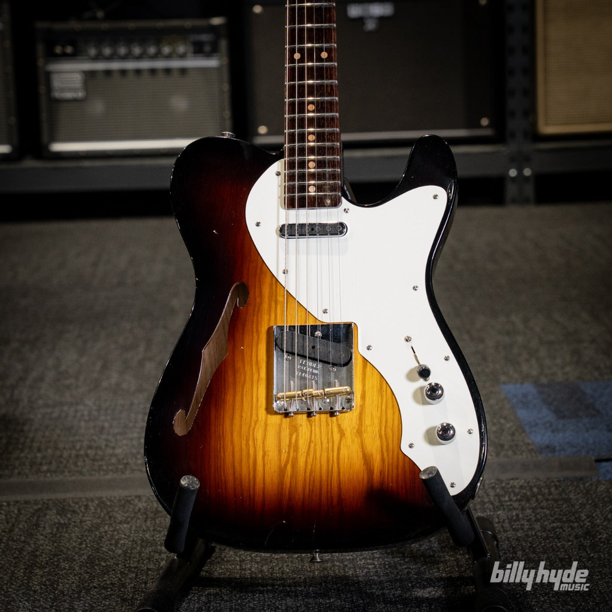 Fender Custom Shop Limited Edition '50s Telecaster Thinline Journeyman Relic with Closet Classic Hardware in Wide-Fade 2-Color Sunburst