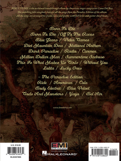 Lana Del Rey Born To Die PVG The Paradise Edition