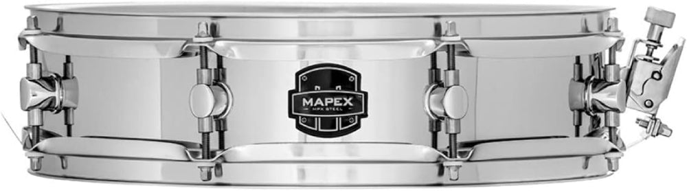 Mapex MPX Steel Piccolo Snare Drum 14” x 3.5” in Chrome Finish