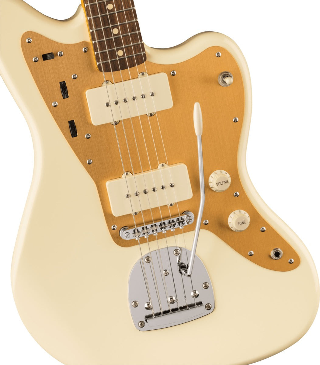Squier J Mascis Jazzmaster, Laurel Fingerboard in Vintage White