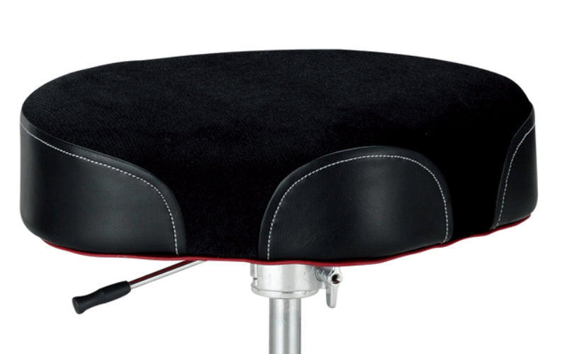 Tama 1st Chair Ergo Rider Hydraulix Cloth Top in Black