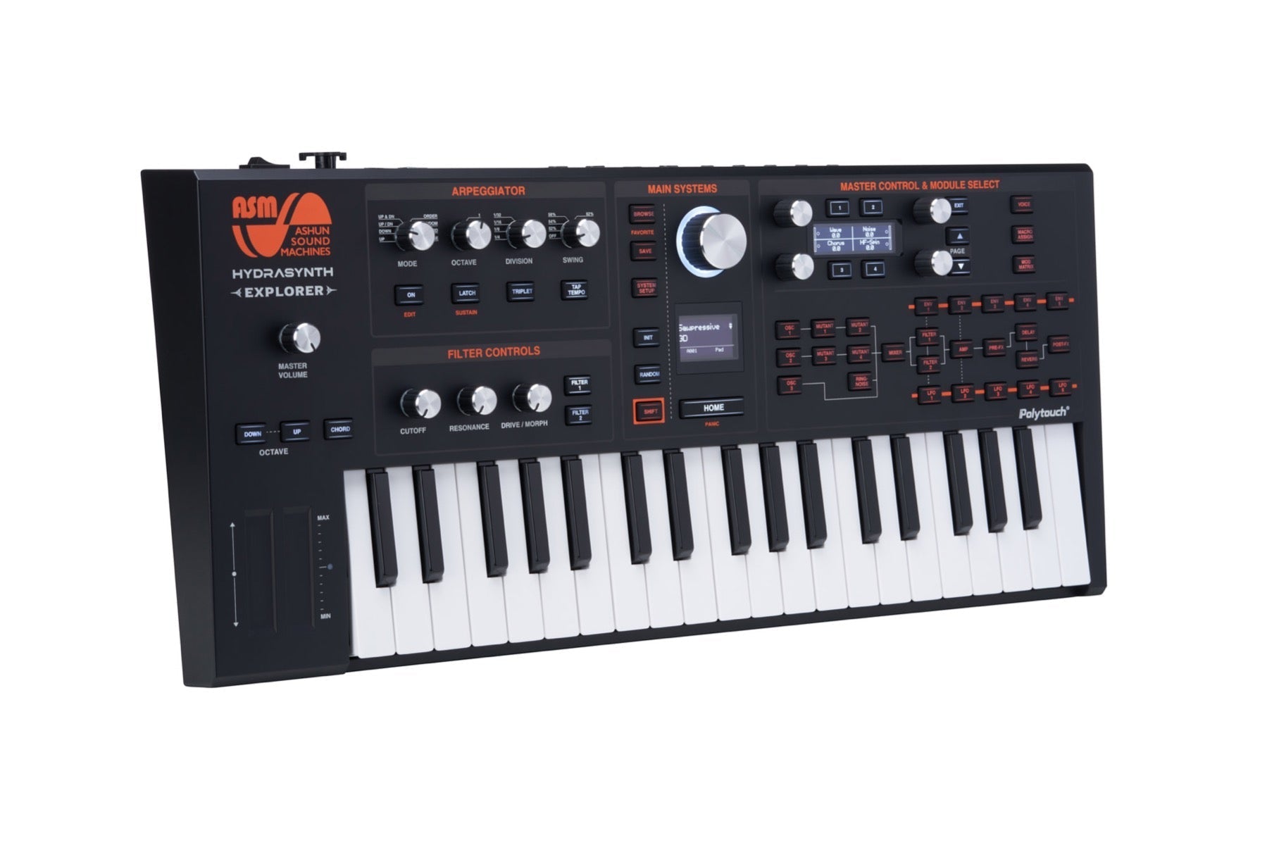 ASM Hydrasynth Explorer Compact 8 Voice Synthesizer