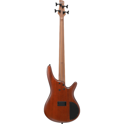 Ibanez SR500AL Left Handed Electric Bass Guitar in Mahogany Brown Burst Low Gloss