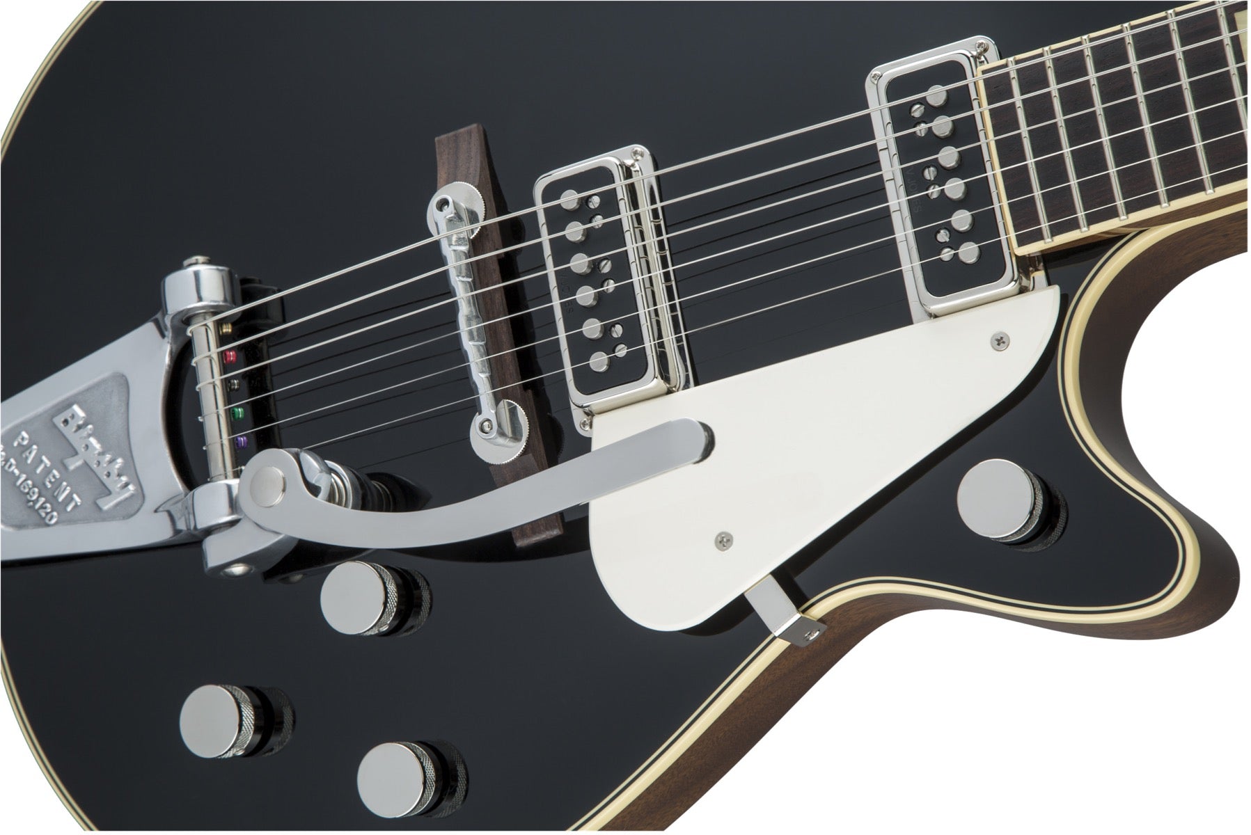 Gretsch G6128T-53 Vintage Select ’53 Duo Jet with Bigsby in Black