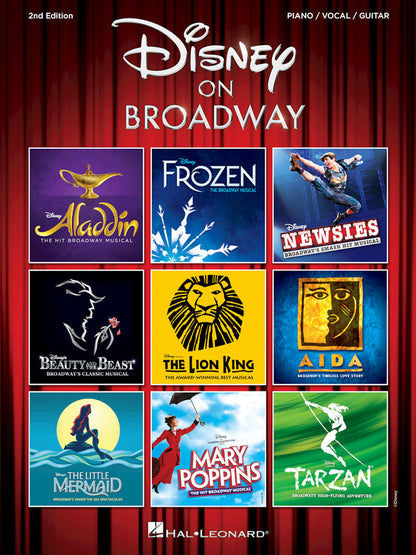 Disney On Broadway 2nd Edition PVG