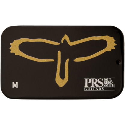 PRS Gold Birds Assorted Medium Picks with Tin 12 Pack