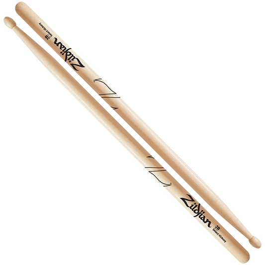 Zildjian Hickory Series 2B Wood Tip Drumsticks