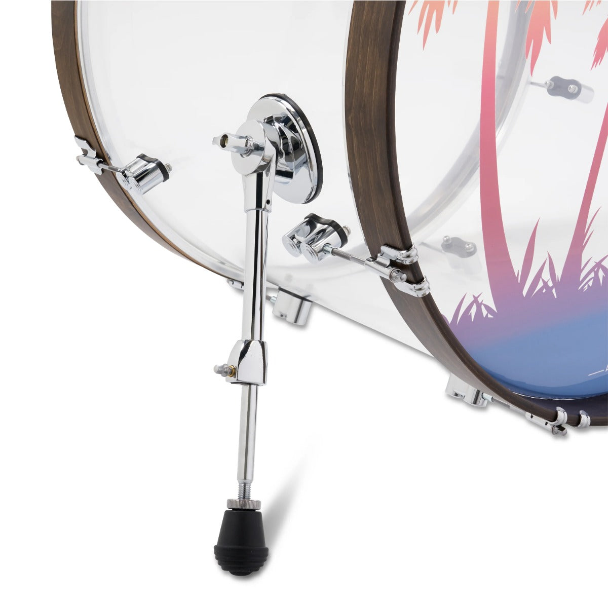 PDP 25th Anniversary 4-Piece Acrylic Kit (10T, 12T, 16FT, 22BD) in Clear Acrylic