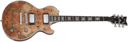 Schecter Solo II Custom in Gloss Natural Burl