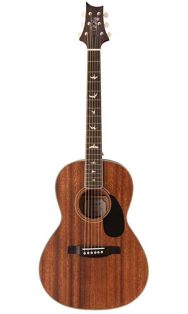 PRS SE P20E Parlor Acoustic Guitar w/- Pickup in Vintage Mahogany