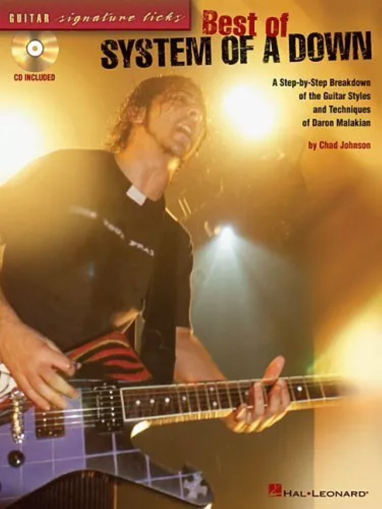 Best Of System Of A Down Guitar Signature Licks Tab