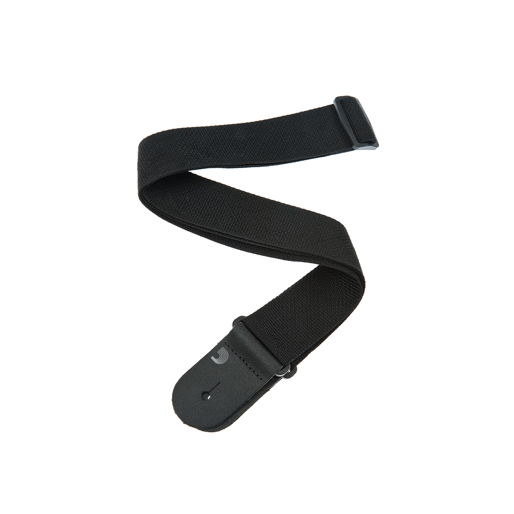 D'Addario Polypropylene Guitar Strap in Black