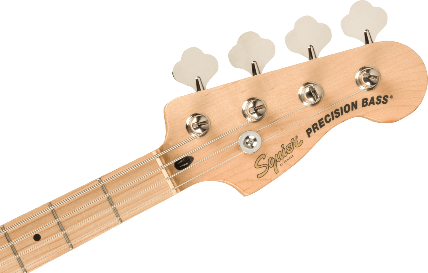 Squier FSR Affinity Series Precision Bass PJ, Maple Fingerboard, White Pickguard in Surf Green