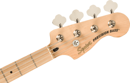 Squier FSR Affinity Series Precision Bass PJ, Maple Fingerboard, White Pickguard in Surf Green