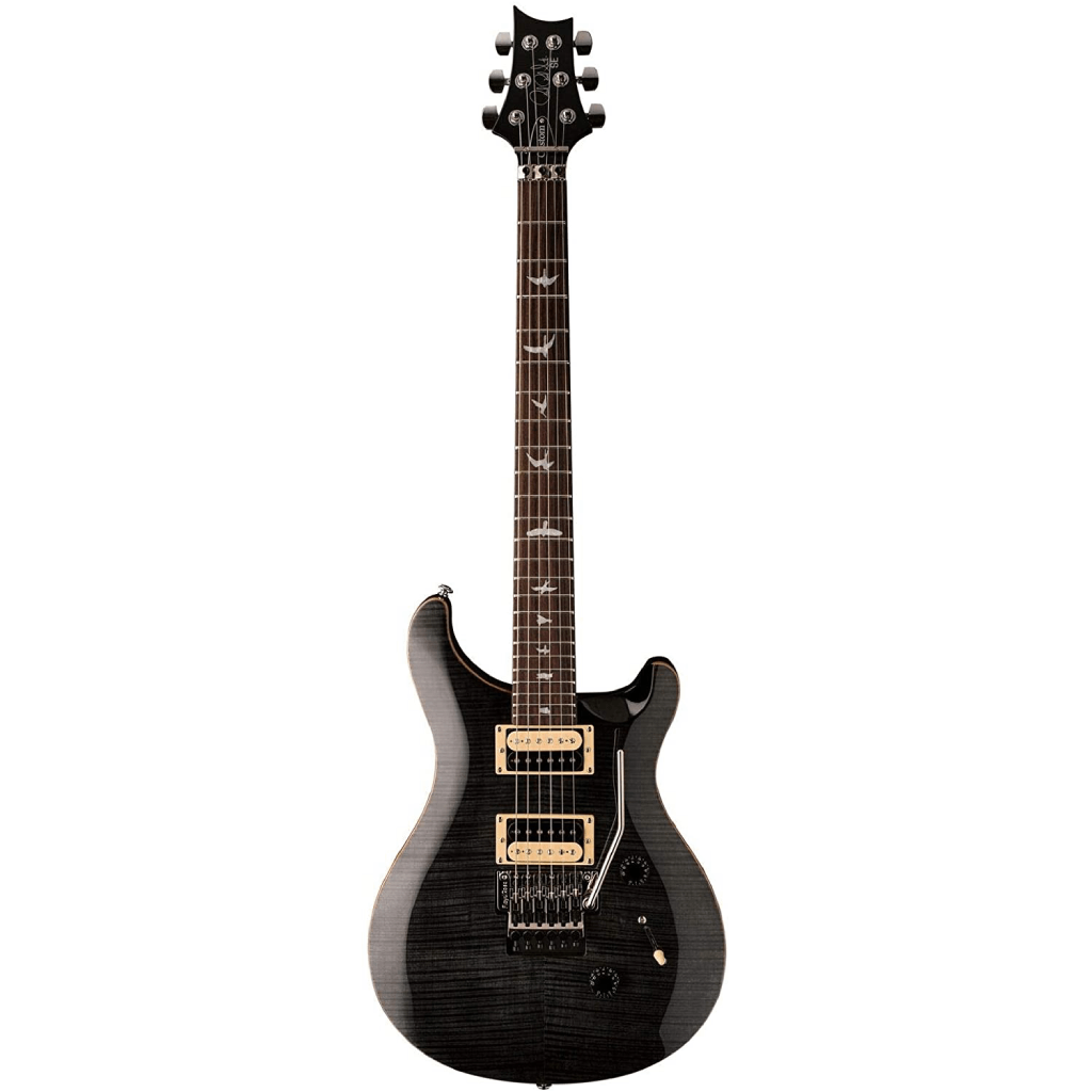 PRS SE Custom 24 Floyd Electric Guitar in Grey Black