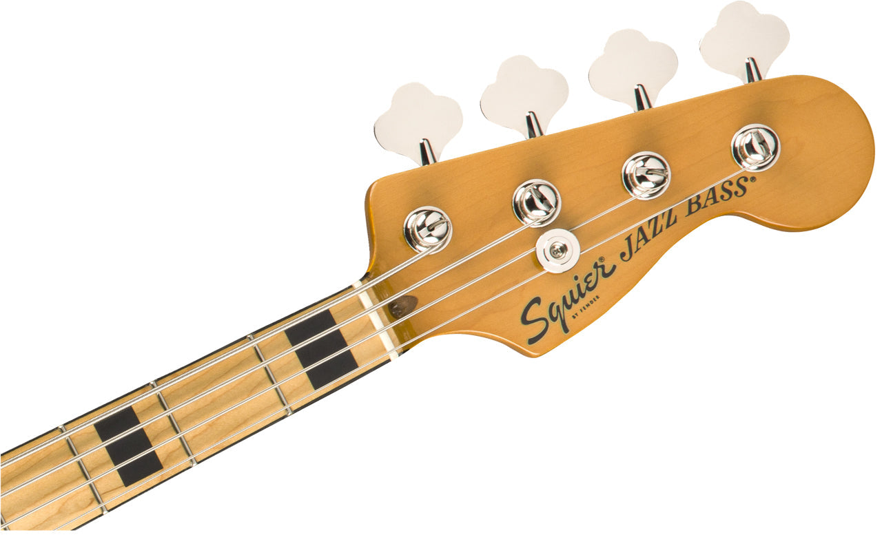 Squier Classic Vibe 70s Jazz Bass, Maple Fingerboard in Black